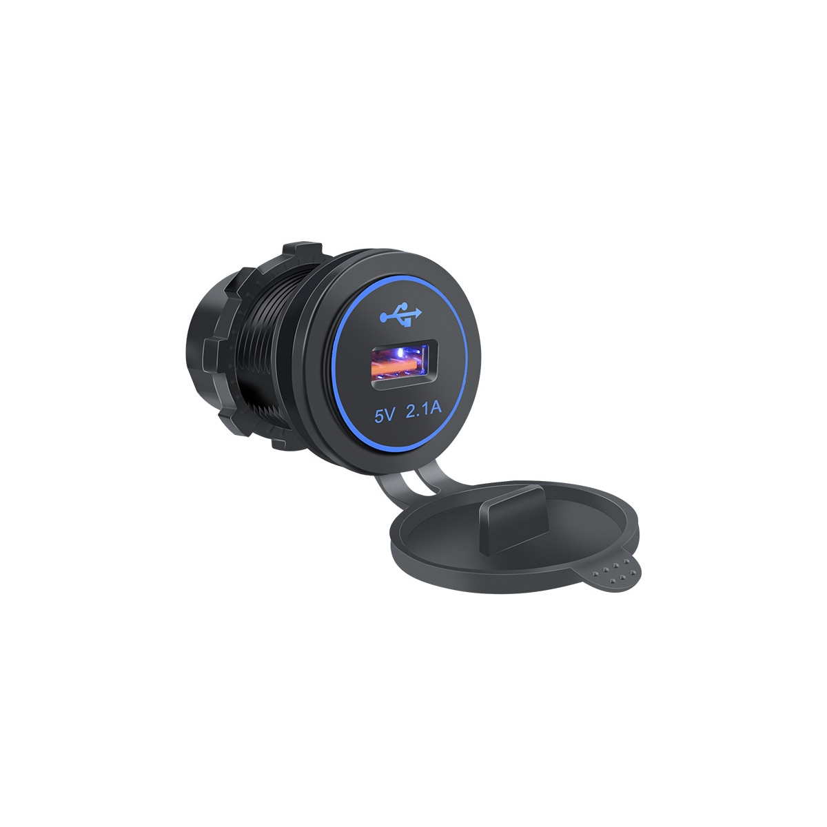 Enkel USB-billader 2.1A