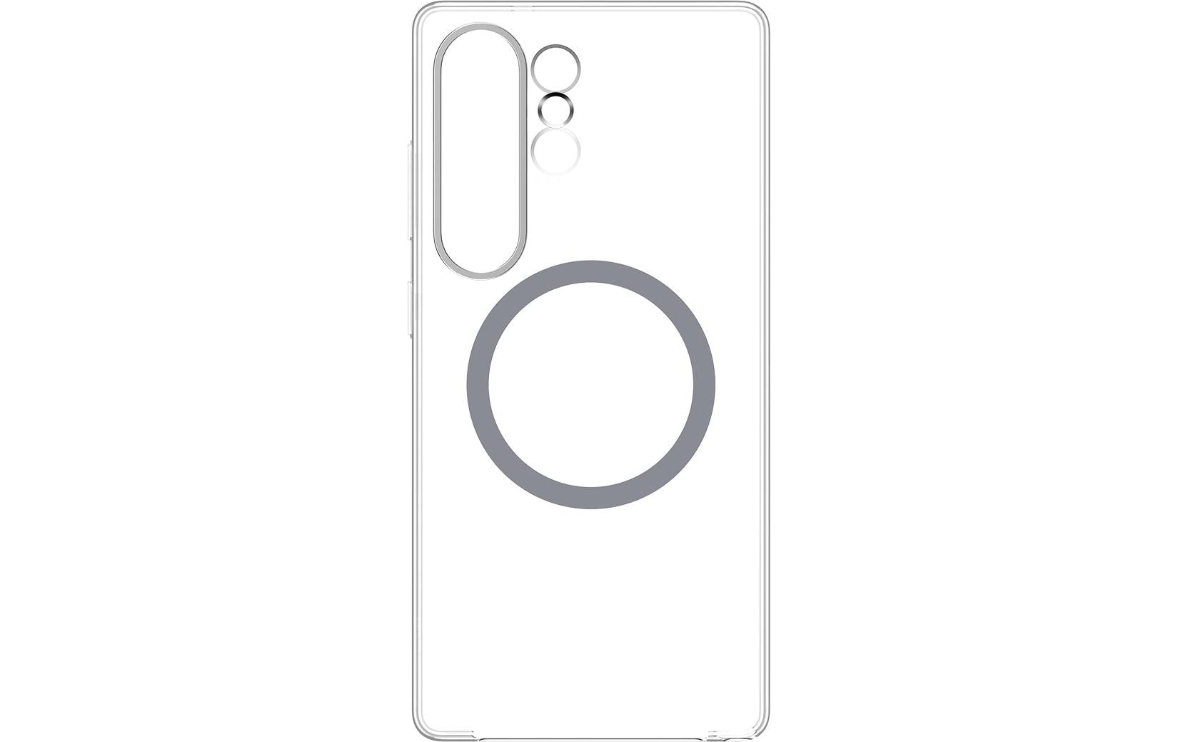 Back Cover Clear Case Galaxy S25 Ultra TransparentMagnetische Schutzhülle für das Samsung Galaxy S25 Ultra
