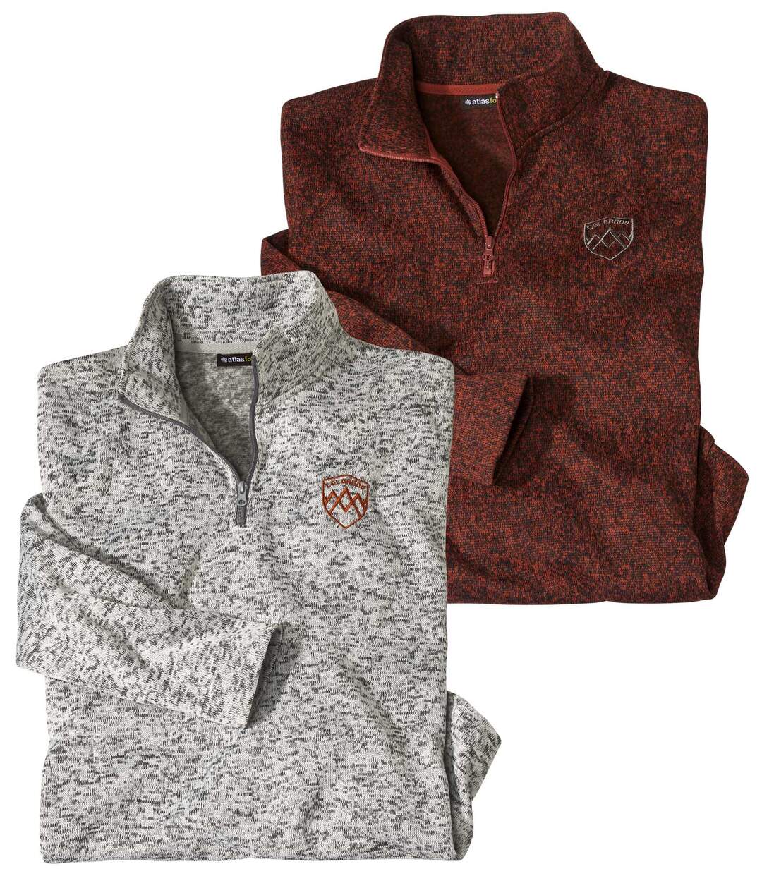 Lot de 2 Sweats Molleton Chinés Colorado