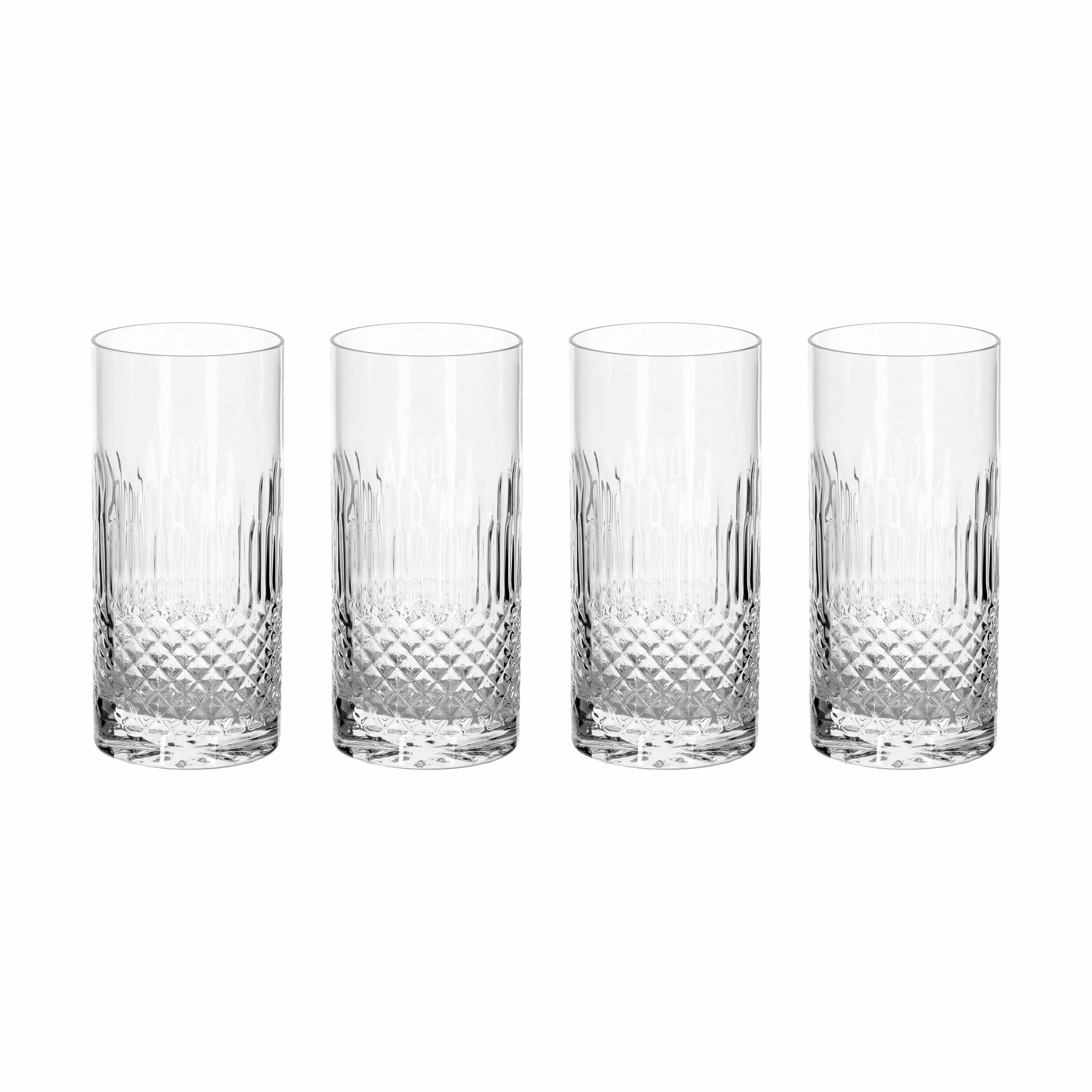 Luigi Bormioli Diamante Øl-/longdrinkglas - 4 stk.