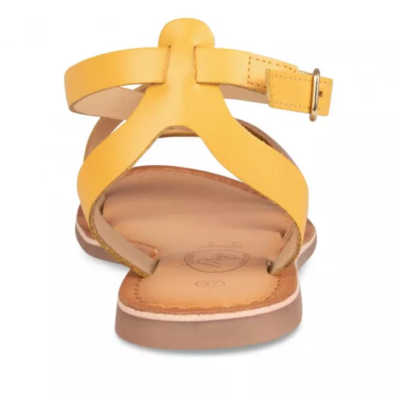 Sandales JAUNE MEGIS CASUAL