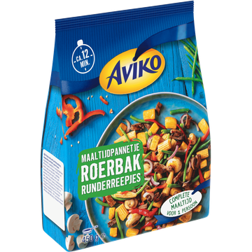 Aviko Maaltijdpannetje Roerbak Runderreepjes 450 g