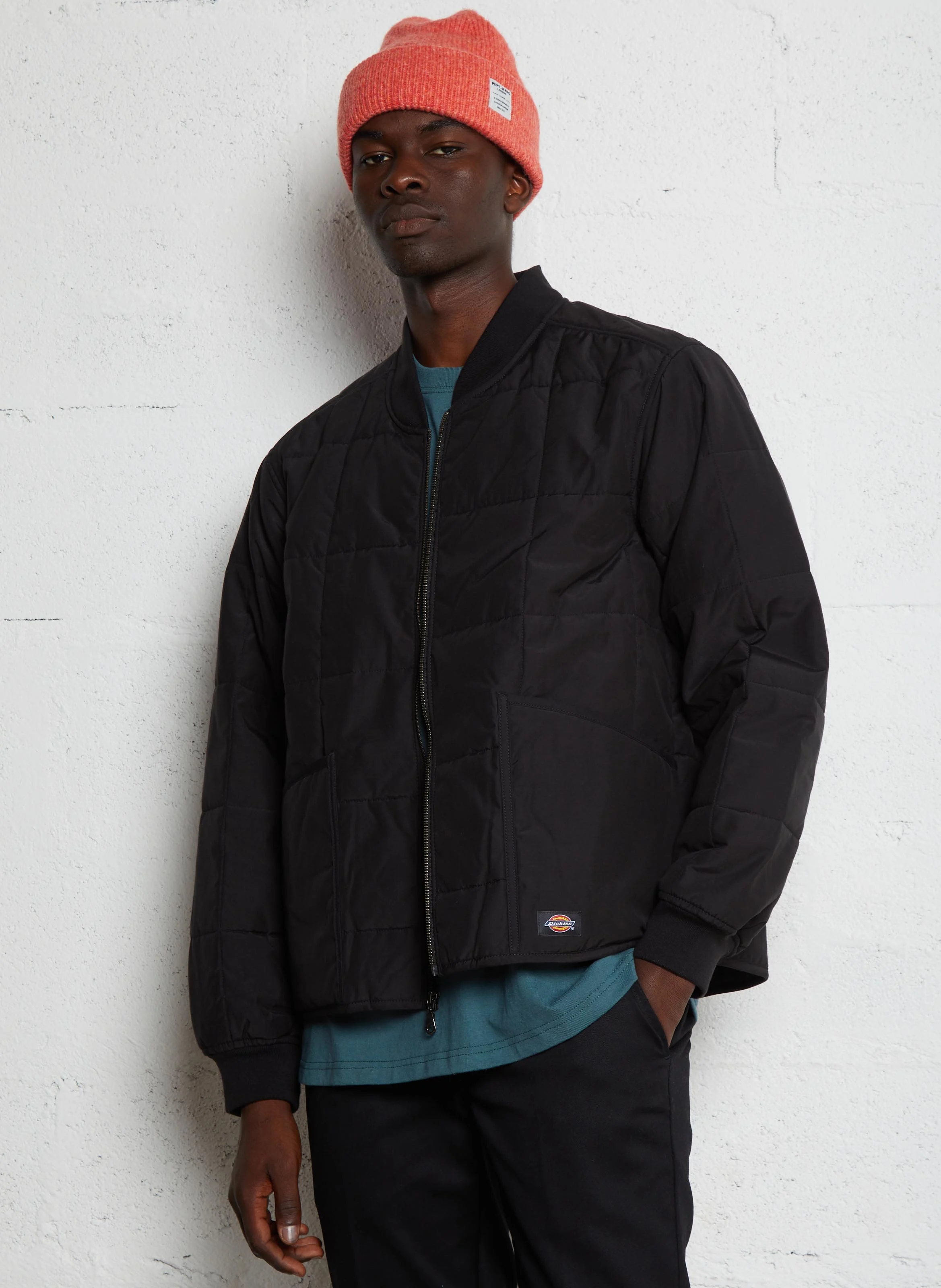 GARDINER - Blouson col teddy | Noir