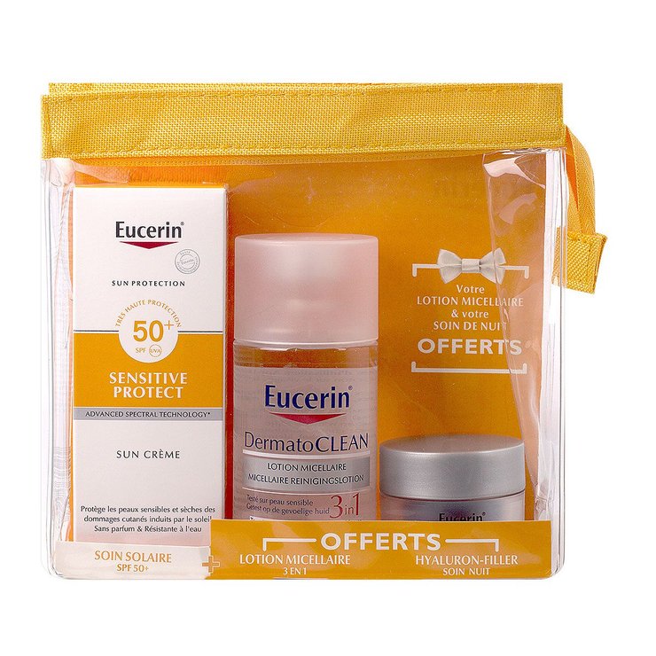Trousse Sensitive Protect crème SPF50+