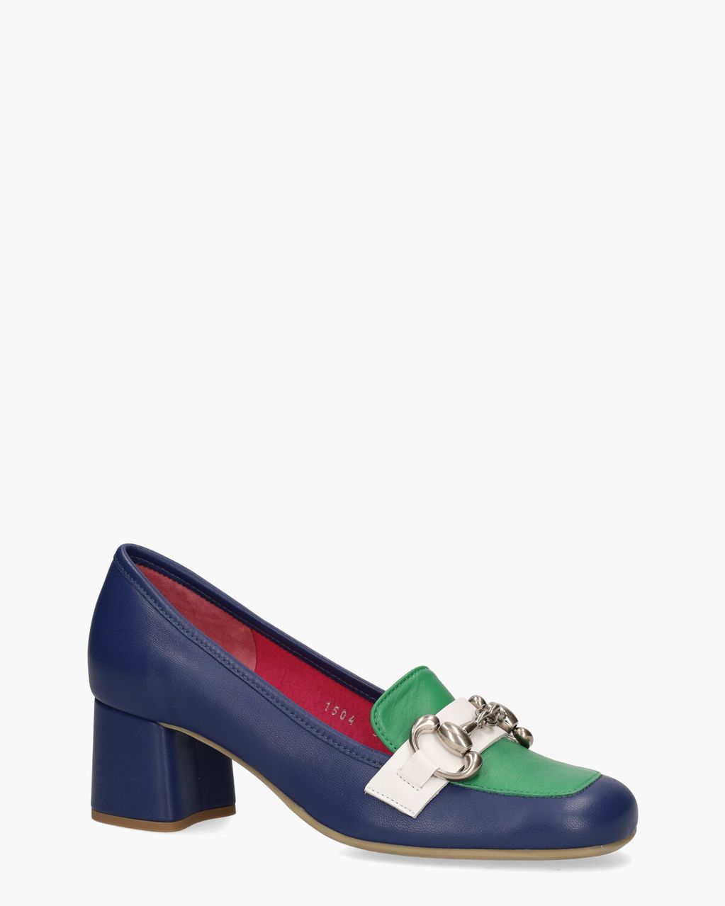 Le Babe 1504 Blauw/Multicolor Damesloafers
