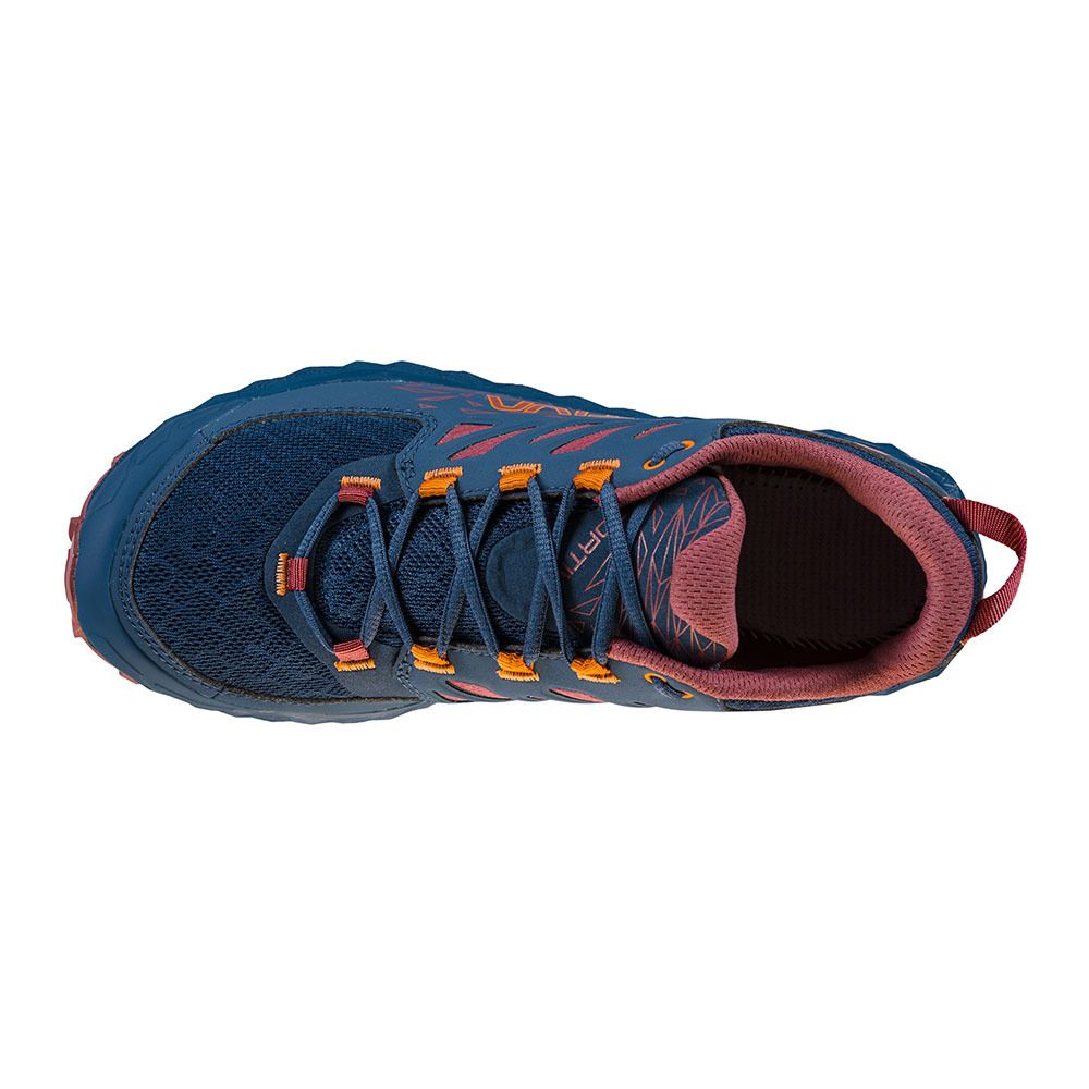 La Sportiva LYCAN II - Chaussures trail Femme denim/rouge