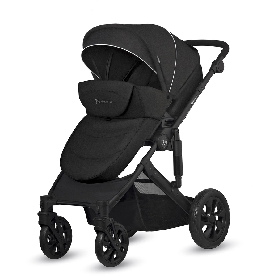 Kinderkraft Kinderwagen Prime Lite 3 in 1 Mink Pro Black