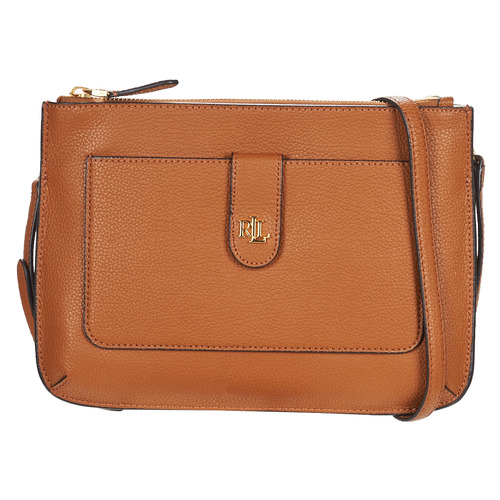 Lauren Ralph Lauren - JAMEY 27-CROSSBODY-MEDIUM Cognac
