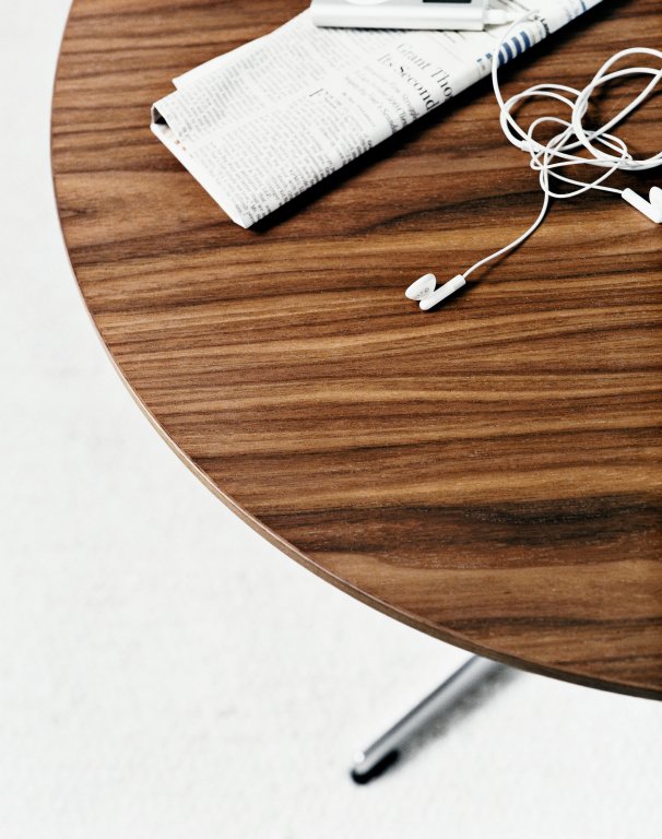 Fritz Hansen A203 salontafel wit laminaat 100x100