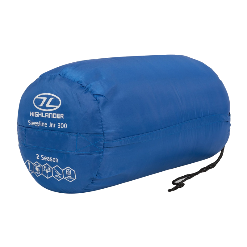 Highlander Sleepline 300 kinder mummyslaapzak - Blue