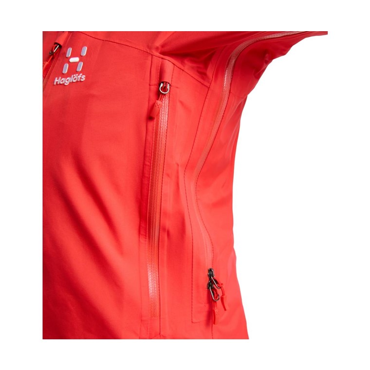 Haglöfs Astral GTX Jacket Women Poppy Red