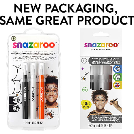Snazaroo ansigtsmaling 3 stk.