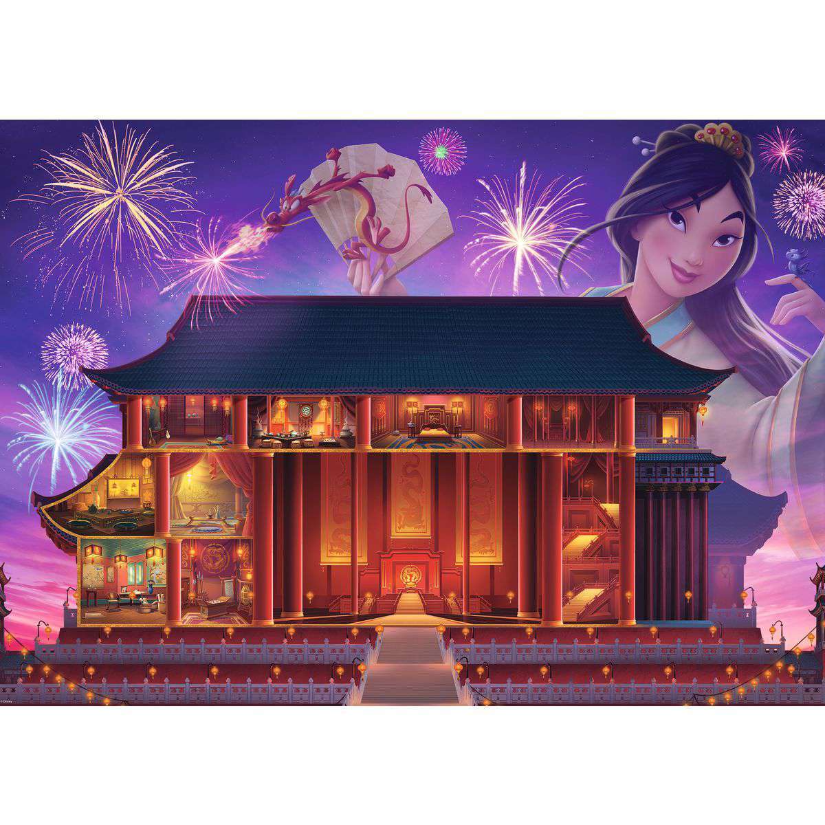 Ravensburger Spiel Disney Castles: Mulan