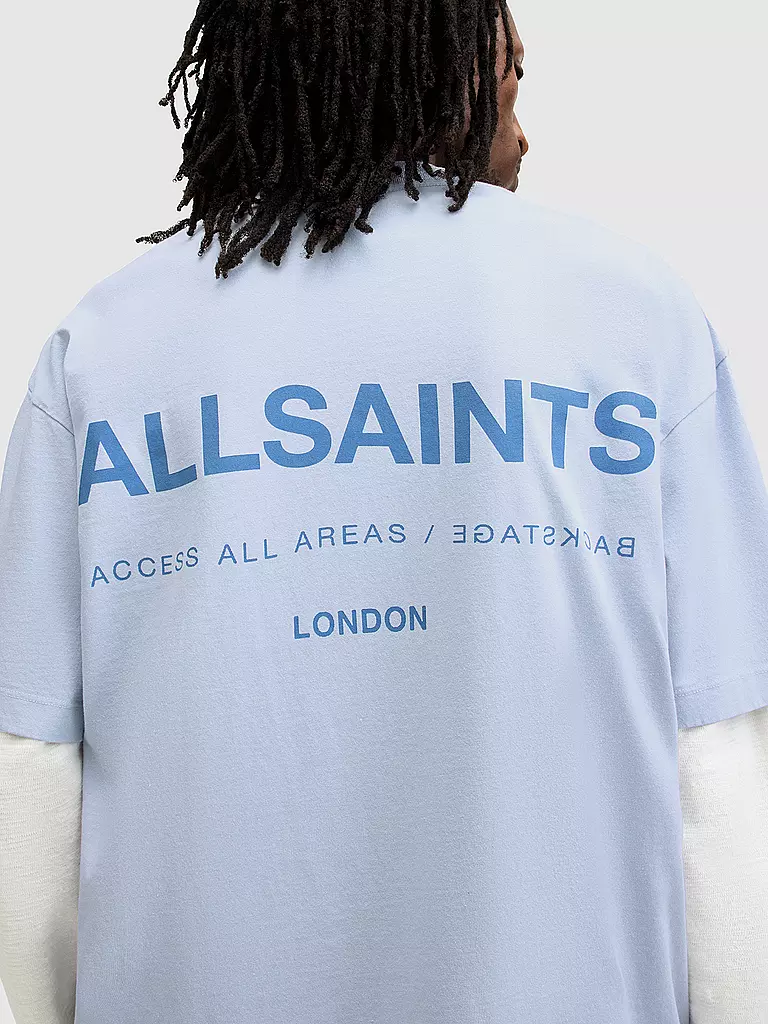ALLSAINTS T-Shirt ACCESS blau