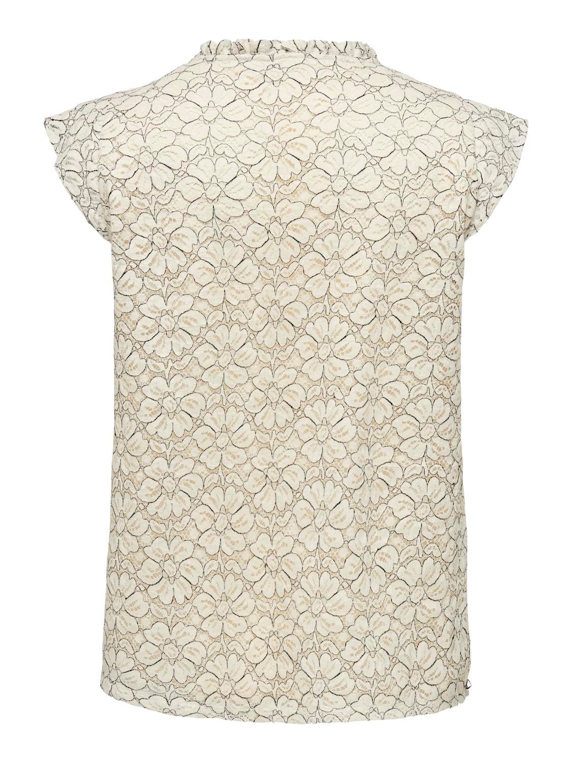 CARMARTHA Top Bone White