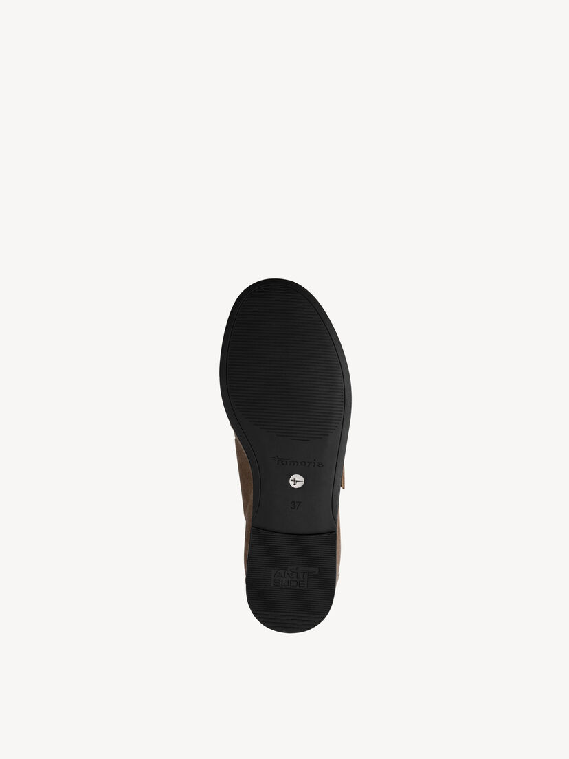 Leren Ballerina - beige