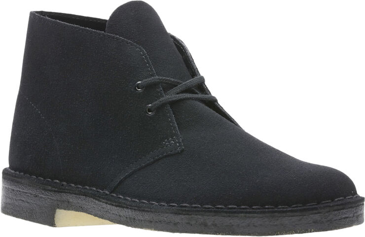 Clarks Originals Desert Boot Black Sde, G, 7 Black suede