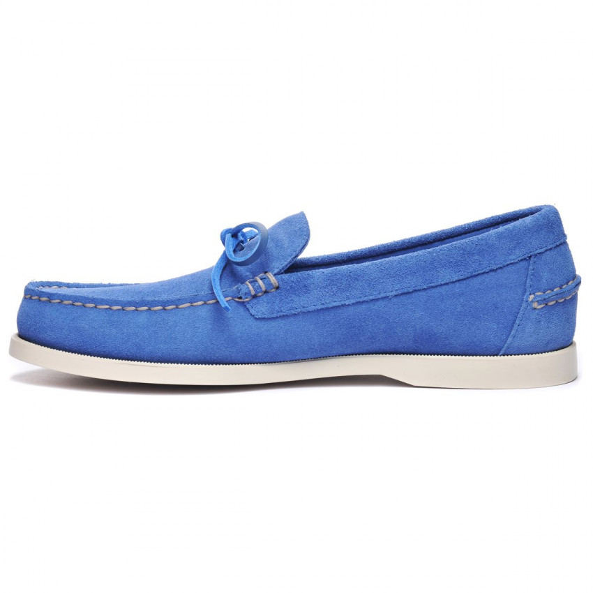 DOCKSIDES SCHOODIC BEAT OUT Blue Limoge-Mocassins pour homme en cuir suede