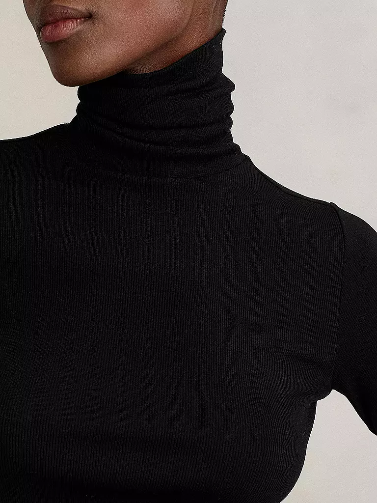 POLO RALPH LAUREN Rollkragenshirt schwarz
