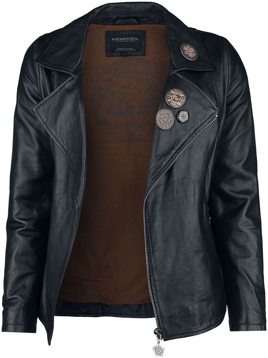 Anti Possession | Supernatural Veste en cuir