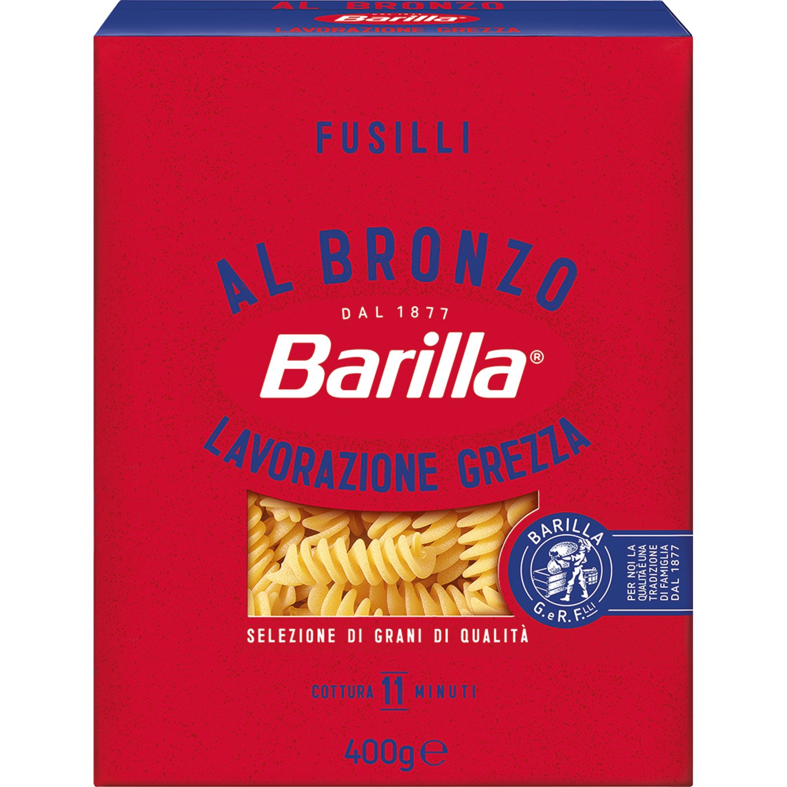 Barilla al Bronzo Fusilli 400 g