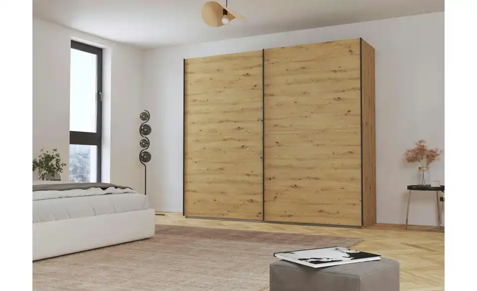 Schwebetürenschrank Fifty 251 cm 2 Stück