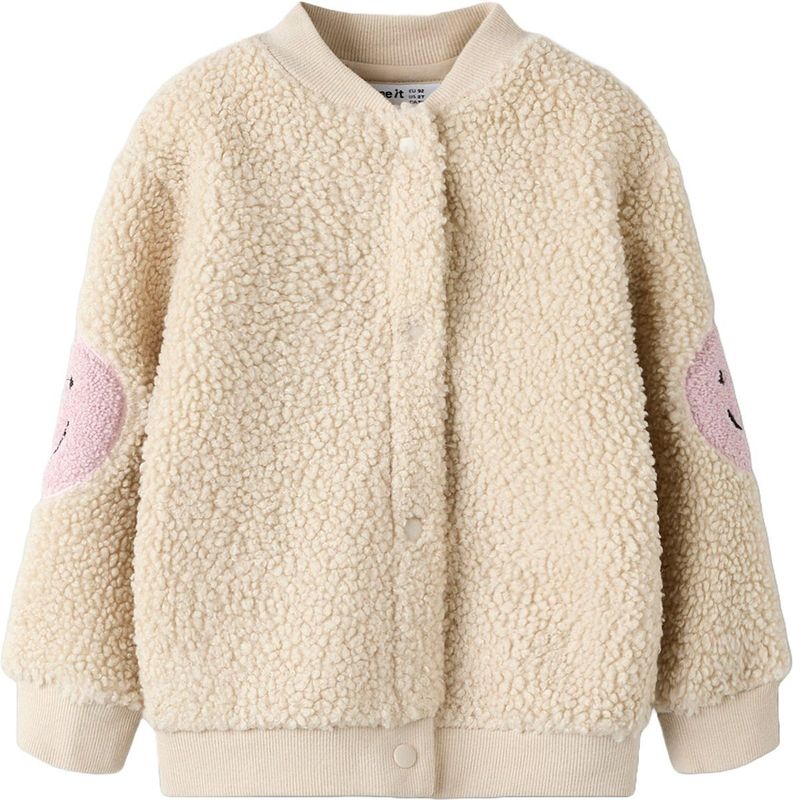 NAME IT MINI - Vest - 100% Polyester - Teddy Stof