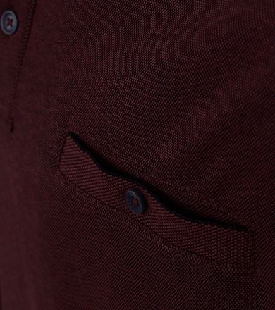 Casa Moda Polo LS Bordeaux Rood 403478000-415 kopen
