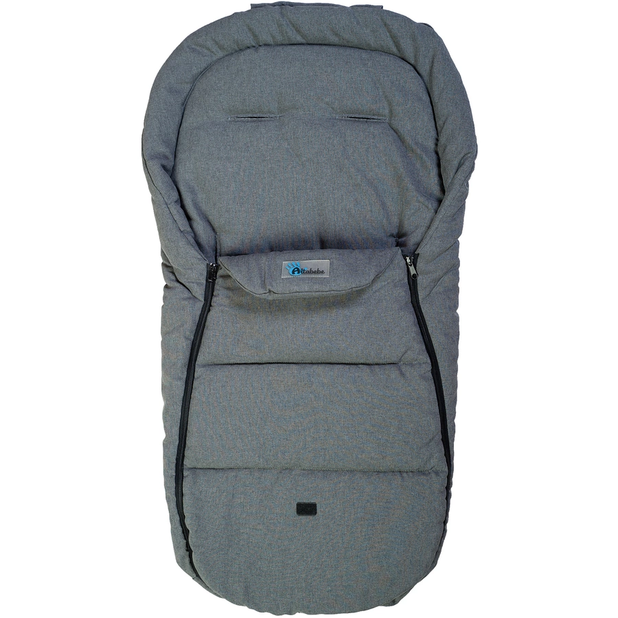 Altabebe Sommerfußsack Comfort Lifeline dunkelgrau