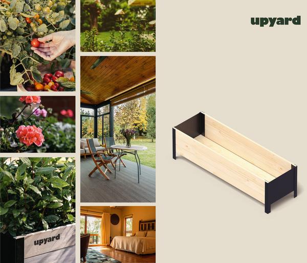 Upyard Holz-Pflanzkasten ModernBox, ca.