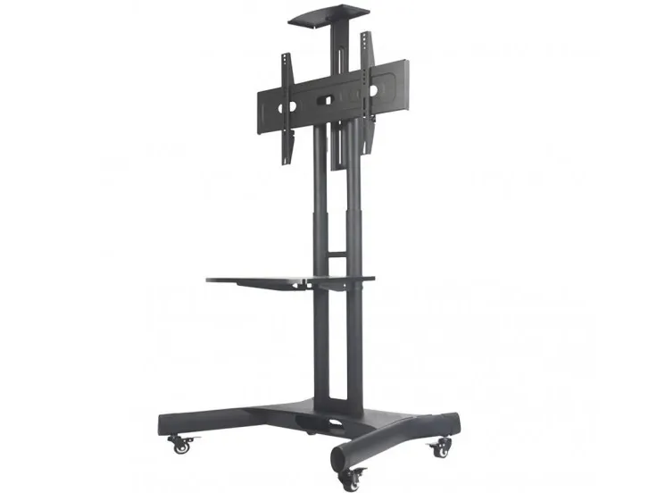 Neomounts NM-M1700 - Vogn med hjul - for LCD display - sort - skærmstørrelse: 32