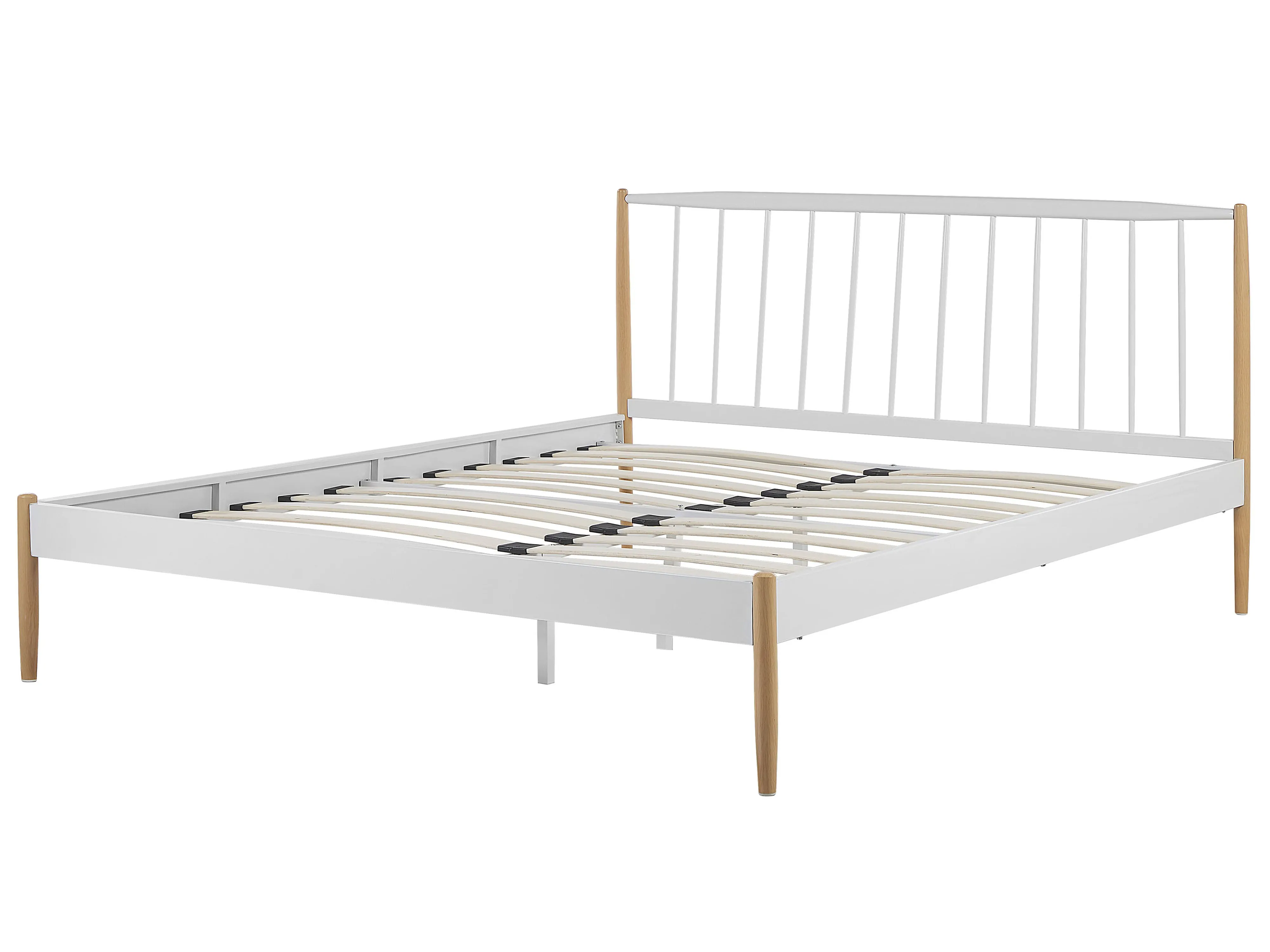 Bed Metaal MAURS 180 x 200 cm Wit