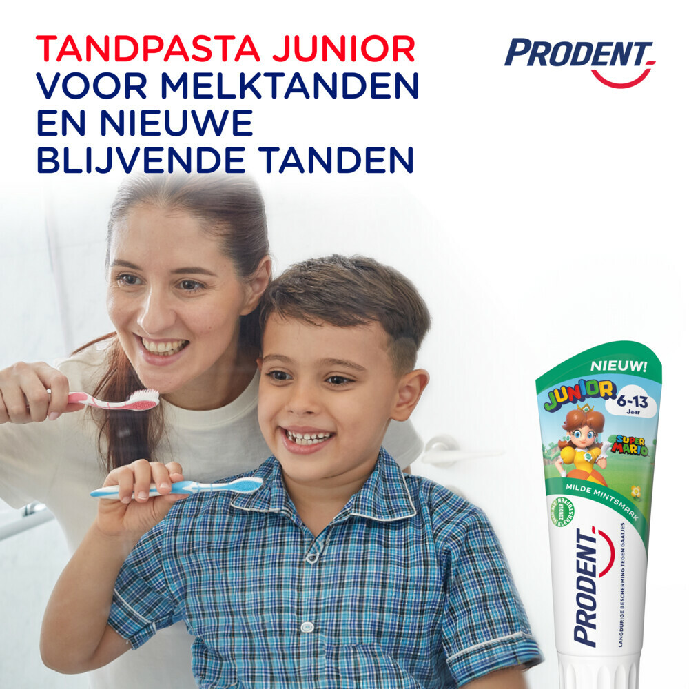 Prodent Tandpasta Super Mario 6-13 jaar75 ml