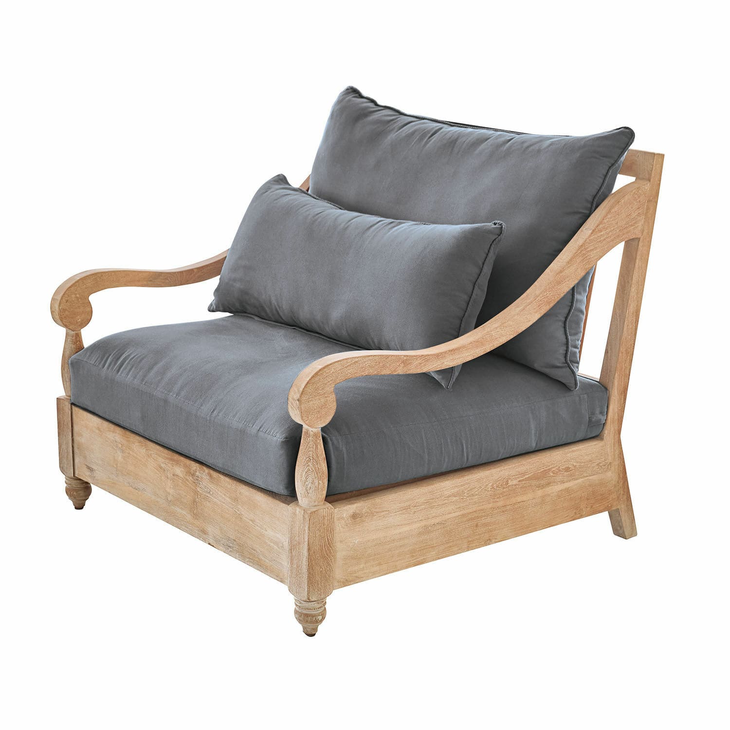 Sessel Montcassin braun/grau