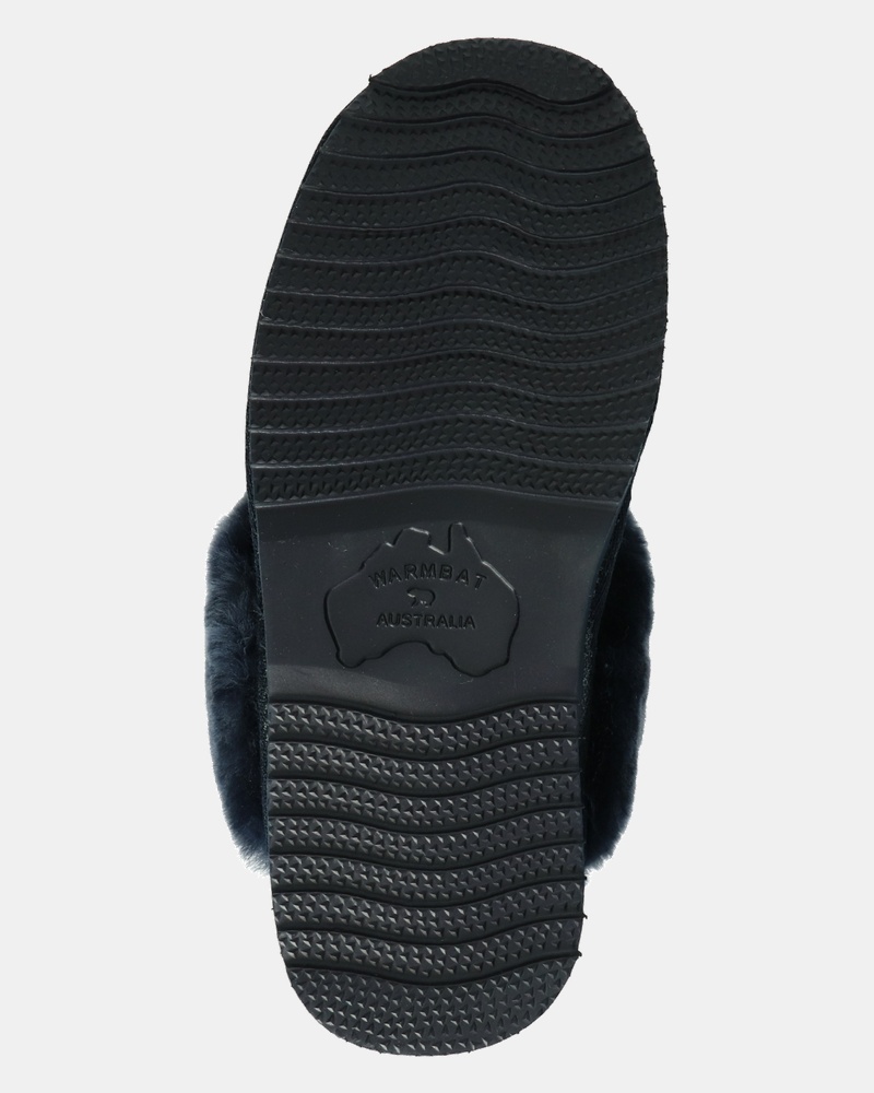 Warmbat Australia Flurry Pantoffels  - blauw