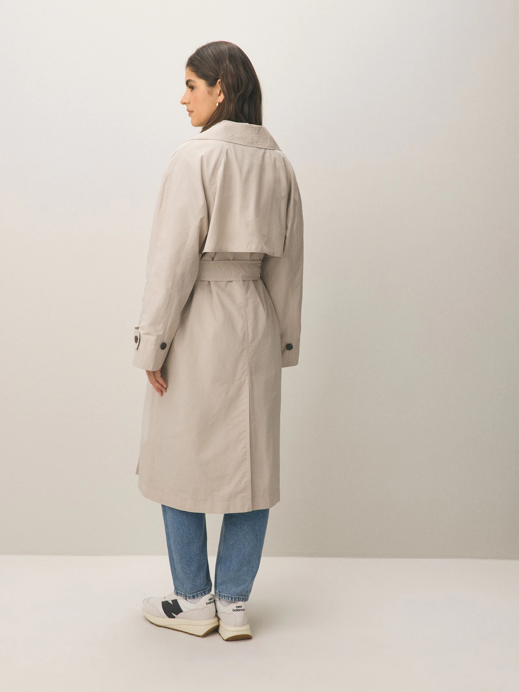 Zand - Regenbestendige trenchcoat
