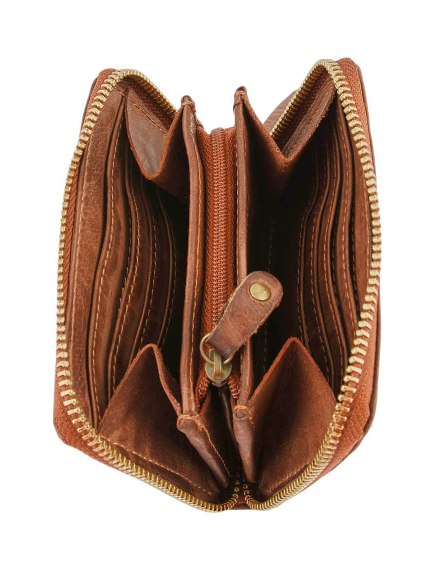 Porte-monnaie Texas cuir BIBA