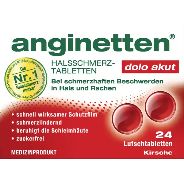 anginetten dolo akut Halstabletten