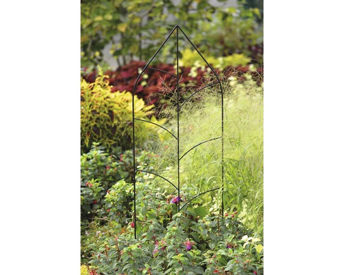 Decoratief metalen trellis Alexa 29x150 cm zwart