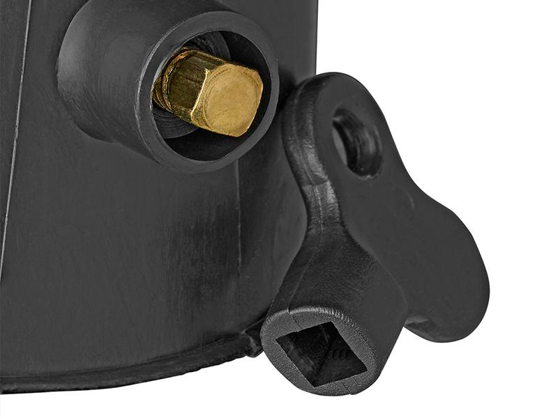ProPlus trekhaakdop met slot - black