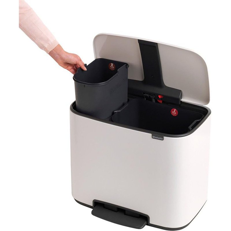 Poubelle à pédale BO 11+23L