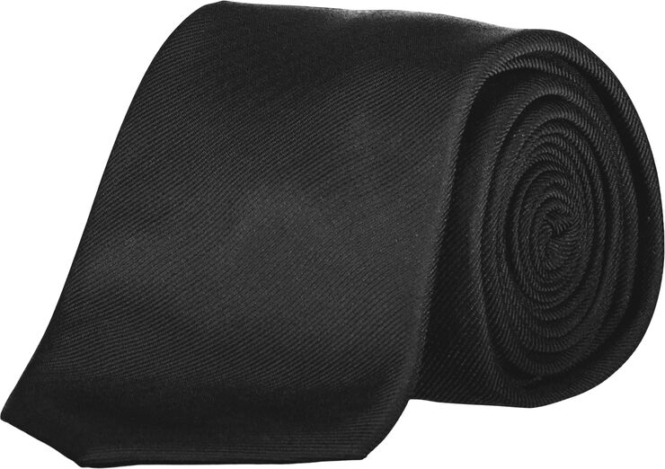Lindbergh Polyester tie 7 cm Black