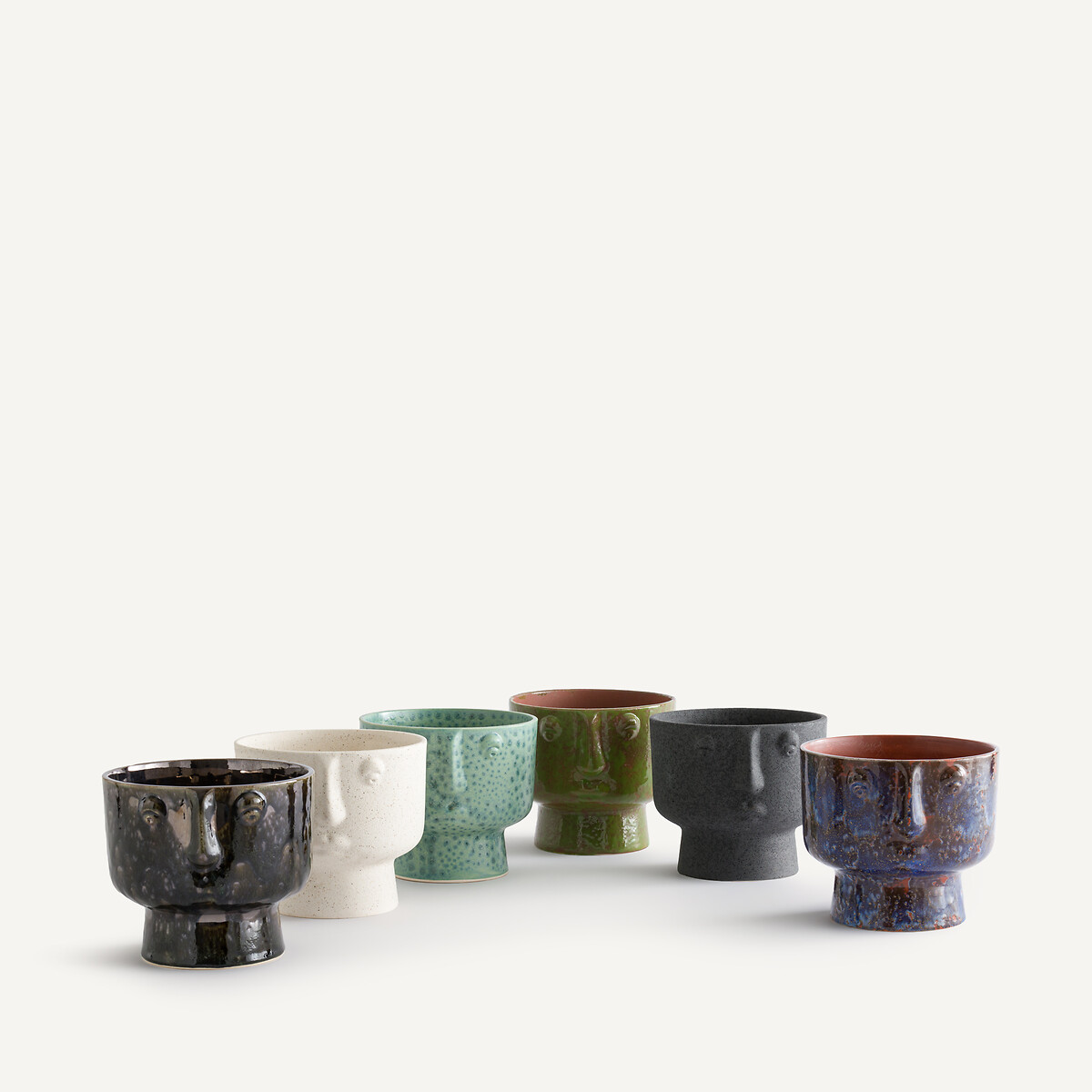 AM.PM<br>Vaso de cerâmica esmaltada, 15 cm de altura, Lesego