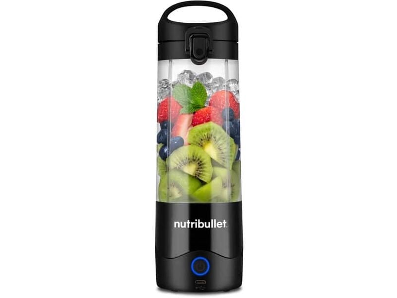 NUTRiBULLET Smoothie Maker Portable Schwarz Tragbarer Blender