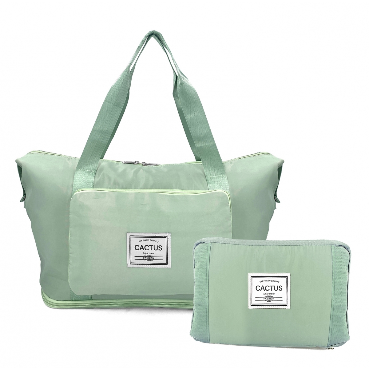 Cactus Sac de voyage week-end 24L pliable et extensible déperlant Cactus sans roulettes