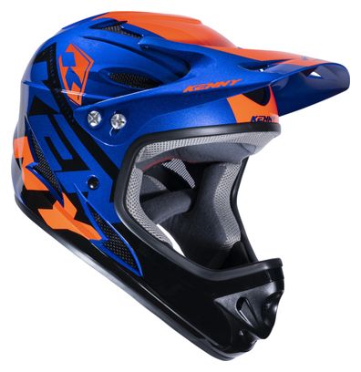 Casque Intégral Kenny Downhill Bleu/Orange
