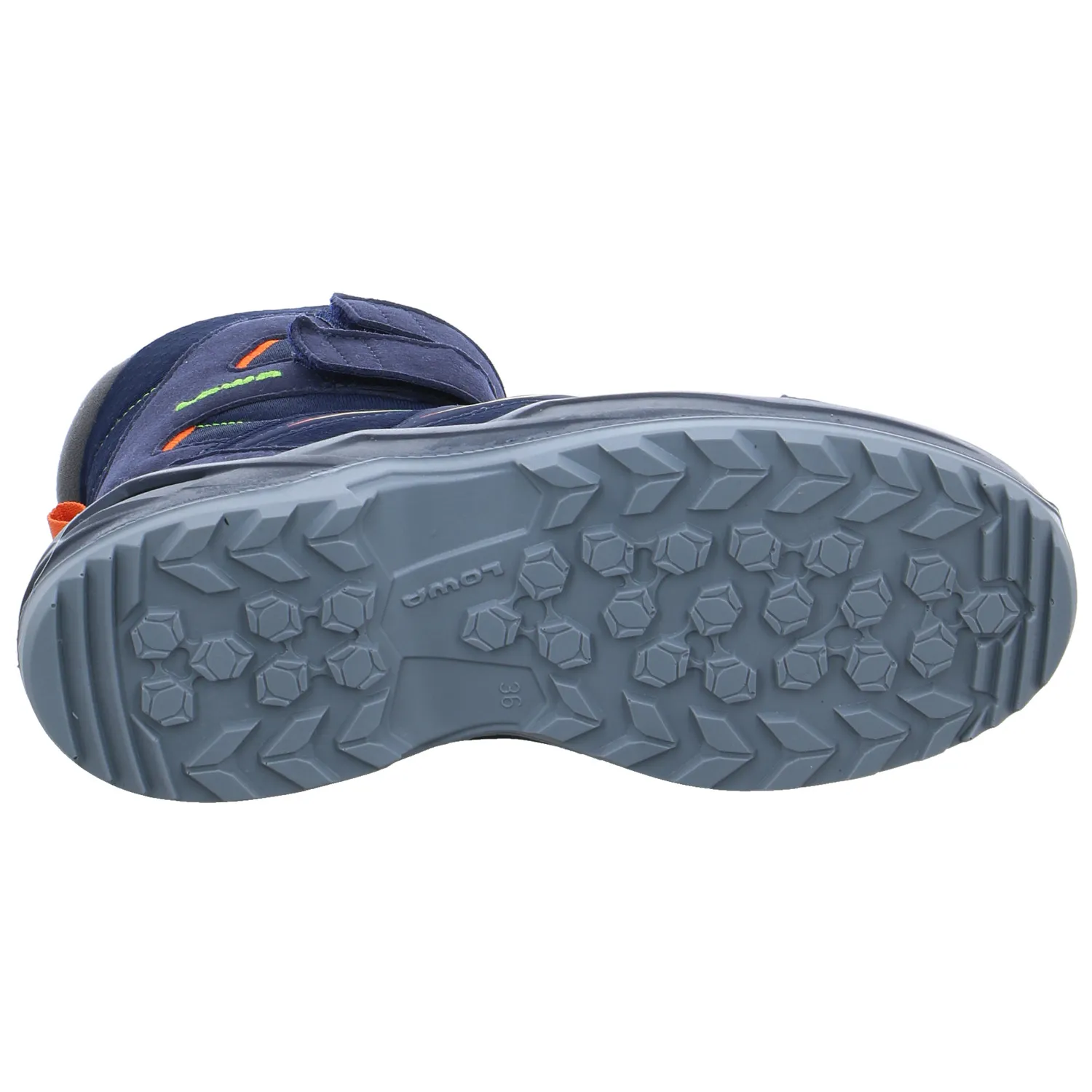 LOWA Kleinkinder-Snowboot  Membran Dunkelblau Lederimitat  Winterstiefel Unisex