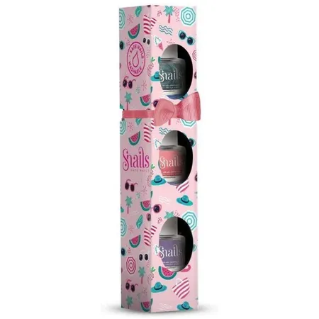 Snails Kinder-Nagellack 3er Geschenk-Box Very Berrylicious
