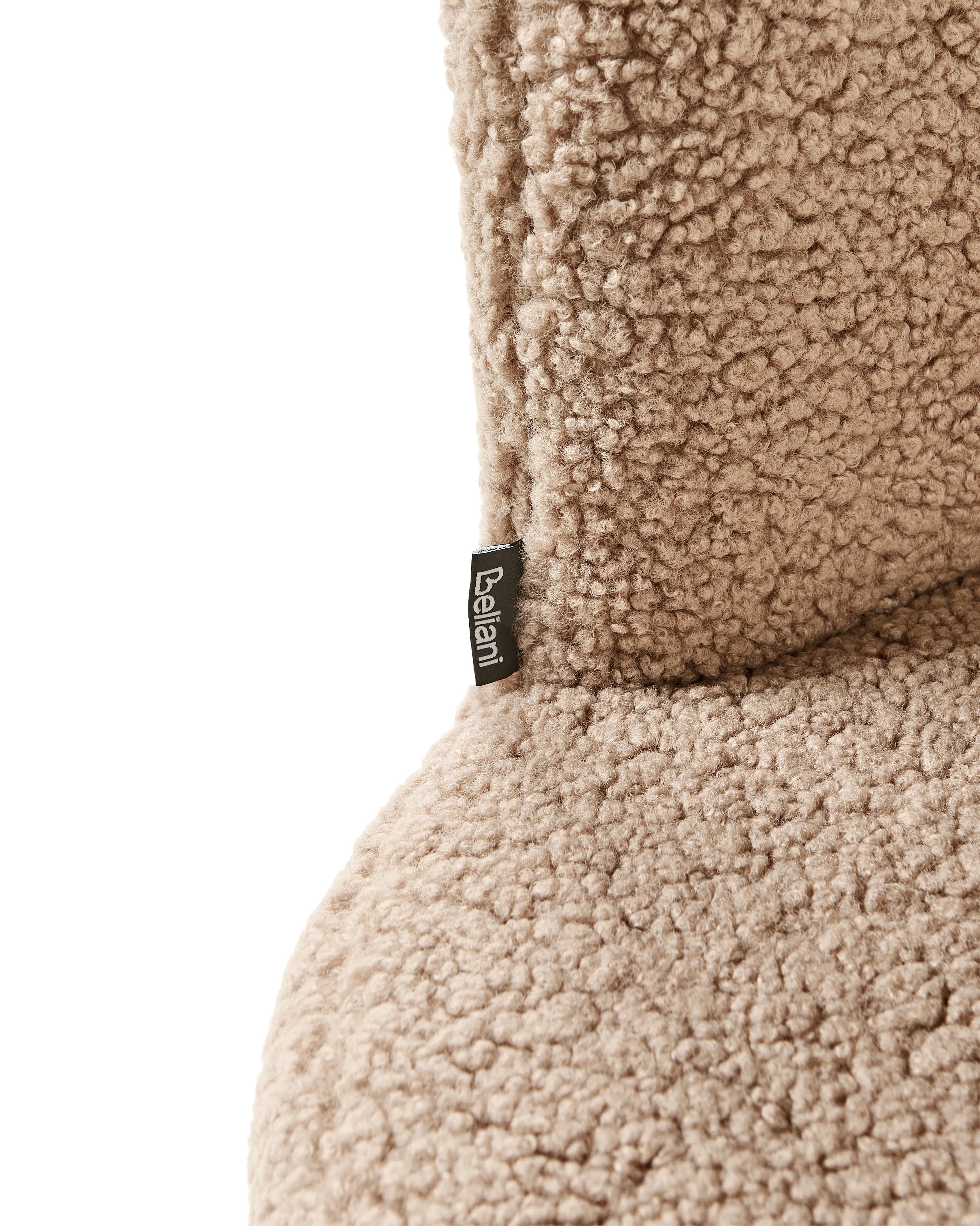 Fauteuil LOVELOCK Bouclé Beige