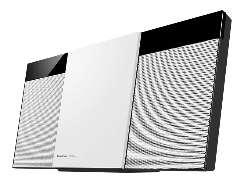 Panasonic SC-HC304 - Mikrosystem 10 Watt - hvid